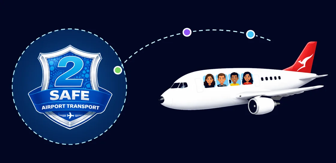 2Safe Airport Transport flight path